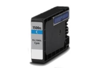 Obrazek Canon 1500 XL PGI-1500C-XL kompatibilní inkoustová kazeta, barva náplně azurová