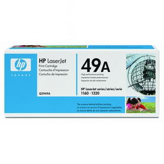 Obrazek HP 49A Q5949A originální tonerová kazeta, barva náplně černá, výtěžnost cartridge 2500 stran