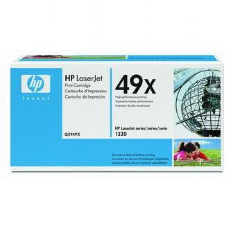 Obrazek HP 49X Q5949X originální tonerová kazeta, barva náplně černá, výtěžnost cartridge 6000 stran