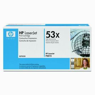 Obrazek HP 53X Q7553X originální tonerová kazeta, barva náplně černá, výtěžnost cartridge 7000 stran