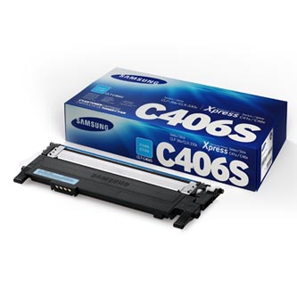 Obrazek HP C406S ST984A originální tonerová kazeta, barva náplně azurová, výtěžnost cartridge 1000 stran