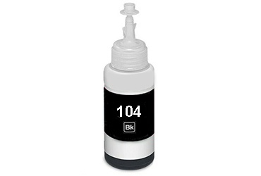 Obrazek Epson 104 T00P140 kompatibilní ink bottle, barva náplně černá