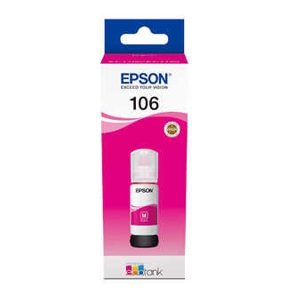 Obrazek Epson 106 C13T00R340 originální ink bottle, barva náplně purpurová