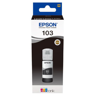 Obrazek Epson 103 C13T00S14A originální ink bottle, barva náplně černá