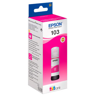 Obrazek Epson 103 C13T00S34A originální ink bottle, barva náplně purpurová