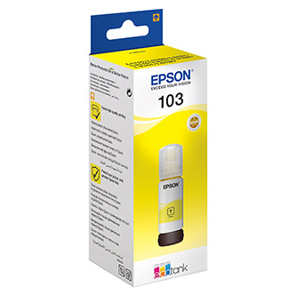 Obrazek Epson 103 C13T00S44A originální ink bottle, barva náplně žlutá
