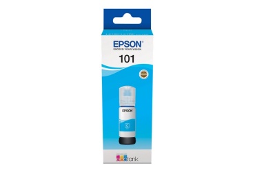 Obrazek Epson 101 C13T03V24A originální ink bottle, barva náplně azurová