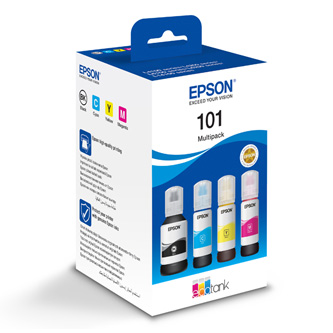 Obrazek Epson 101 C13T03V64A originální ink bottle, barva náplně azurová/purpurová/žlutá/černá