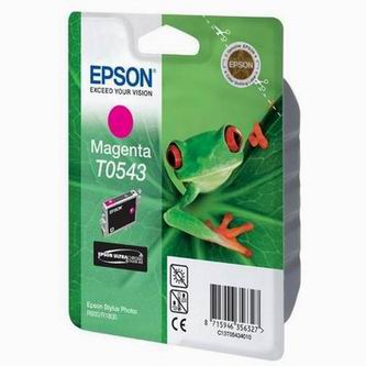 Obrazek Epson T054 C13T05434010 originální inkoustová kazeta, barva náplně purpurová, výtěžnost cartridge 400 stran