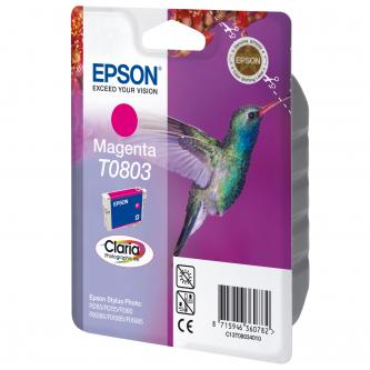 Obrazek Epson T0803 C13T08034011 originální inkoustová kazeta, barva náplně purpurová