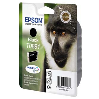 Obrazek Epson T0891 C13T08914011 originální inkoustová kazeta, barva náplně černá