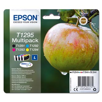 Obrazek Epson T1295 C13T12954012 originální inkoustová kazeta, barva náplně azurová/purpurová/žlutá/černá