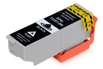 Obrazek Epson 33XL T3351 kompatibilní inkoustová kazeta, barva náplně černá