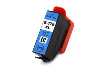 Obrazek Epson 378XL T3795 kompatibilní inkoustová kazeta, barva náplně světle azurová
