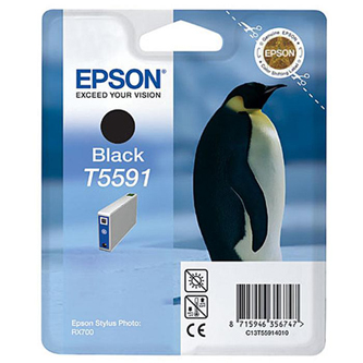 Obrazek Epson T559 C13T55914010 originální inkoustová kazeta, barva náplně černá