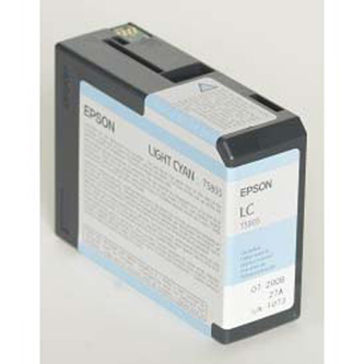 Obrazek Epson T580 C13T580500 originální inkoustová kazeta, barva náplně azurová