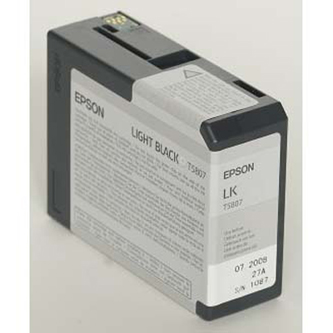 Obrazek Epson T580 C13T580700 originální inkoustová kazeta, barva náplně černá