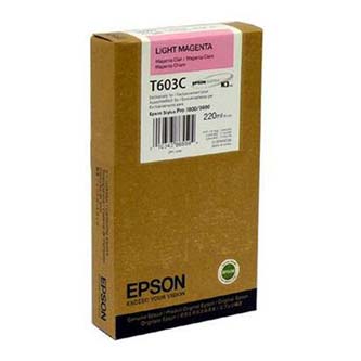 Obrazek Epson T603 C13T603C00 originální inkoustová kazeta, barva náplně purpurová