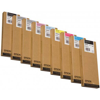 Obrazek Epson T606 C13T606900 originální inkoustová kazeta, barva náplně černá