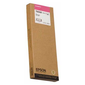 Obrazek Epson T606 C13T606B00 originální inkoustová kazeta, barva náplně purpurová