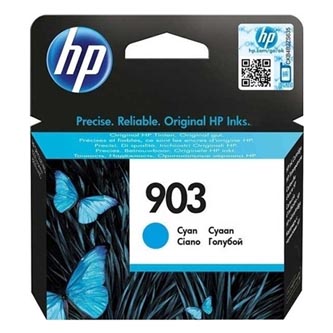 Obrazek HP T6L87AE originální inkoustová kazeta, barva náplně azurová, výtěžnost cartridge 315 stran