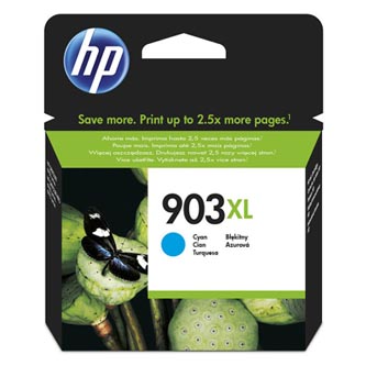 Obrazek HP T6M03AE originální inkoustová kazeta, barva náplně azurová, výtěžnost cartridge 825 stran