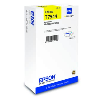 Obrazek Epson T754 C13T754440 originální inkoustová kazeta, barva náplně žlutá