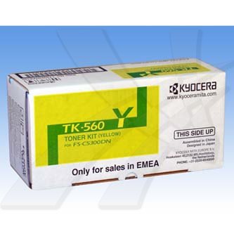 Kyocera TK-560 1T02HNAEU0 originální tonerová kazeta, barva náplně žlutá, výtěžnost cartridge 10000 stran