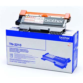 Obrazek Brother TN-2210 TN2210 originální tonerová kazeta, barva náplně černá, výtěžnost cartridge 1200 stran