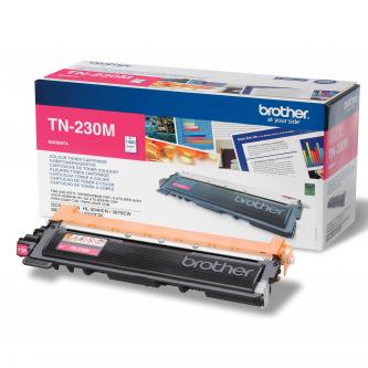 Obrazek Brother TN-230 TN230M originální tonerová kazeta, barva náplně purpurová, výtěžnost cartridge 1400 stran