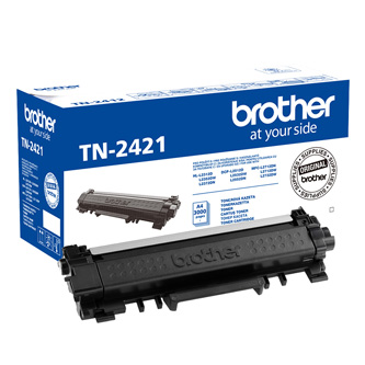 Obrazek Brother TN-2421 TN2421 originální tonerová kazeta, barva náplně černá, výtěžnost cartridge 3000 stran