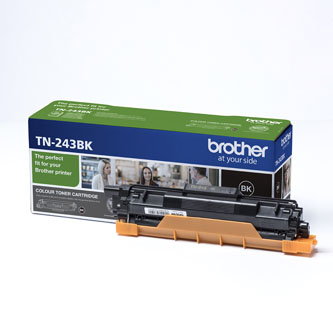 Obrazek Brother TN-243 TN243BK originální tonerová kazeta, barva náplně černá, výtěžnost cartridge 1000 stran