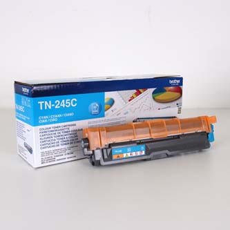 Obrazek Brother TN-245 TN245C originální tonerová kazeta, barva náplně azurová, výtěžnost cartridge 2200 stran