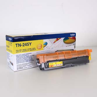 Obrazek Brother TN-245 TN245Y originální tonerová kazeta, barva náplně žlutá, výtěžnost cartridge 2200 stran