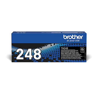 Obrazek Brother TN-248 TN248BK originální tonerová kazeta, barva náplně černá, výtěžnost cartridge 1000 stran