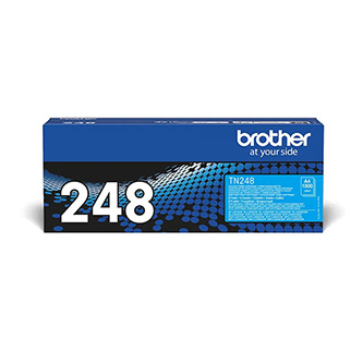Obrazek Brother TN-248 XL TN248C originální tonerová kazeta, barva náplně azurová, výtěžnost cartridge 1000 stran