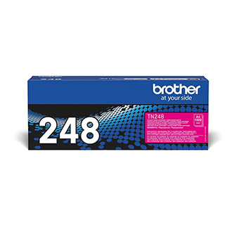 Obrazek Brother TN-248 TN248M originální tonerová kazeta, barva náplně purpurová, výtěžnost cartridge 1000 stran