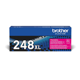 Obrazek Brother TN-248 XL TN248XLM originální tonerová kazeta, barva náplně purpurová, výtěžnost cartridge 2300 stran