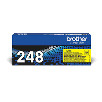 Obrazek Brother TN-248 TN248Y originální tonerová kazeta, barva náplně žlutá, výtěžnost cartridge 1000 stran
