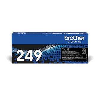 Obrazek Brother TN-249 TN249BK originální tonerová kazeta, barva náplně černá, výtěžnost cartridge 4500 stran