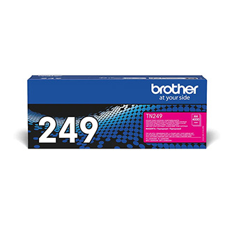 Obrazek Brother TN-249 TN249M originální tonerová kazeta, barva náplně purpurová, výtěžnost cartridge 4000 stran
