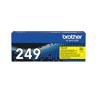 Obrazek Brother TN-249 TN249Y originální tonerová kazeta, barva náplně žlutá, výtěžnost cartridge 4000 stran