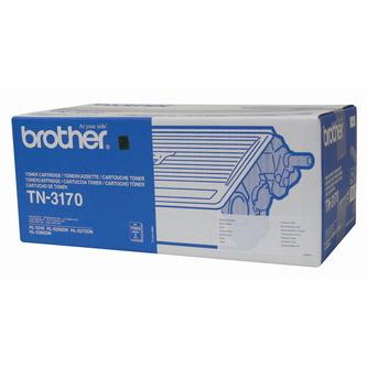 Obrazek Brother TN-3170 TN3170 originální tonerová kazeta, barva náplně černá, výtěžnost cartridge 7000 stran