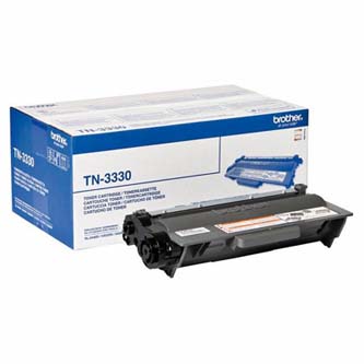 Obrazek Brother TN-3330 TN3330 originální tonerová kazeta, barva náplně černá, výtěžnost cartridge 3000 stran