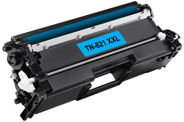 Obrazek Brother TN-821 XL TN821XLC kompatibilní tonerová kazeta, barva náplně azurová, výtěžnost cartridge 12000 stran