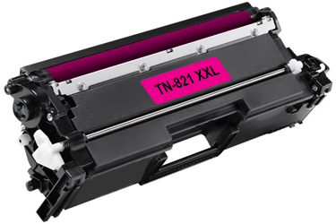 Obrazek Brother TN-821 XL TN821XLM kompatibilní tonerová kazeta, barva náplně purpurová, výtěžnost cartridge 12000 stran