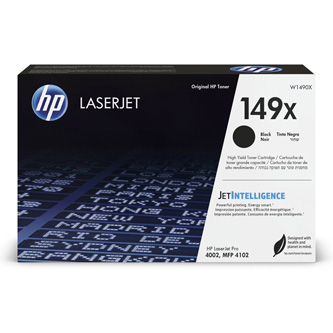 Obrazek HP 149X W1490X originální tonerová kazeta, barva náplně černá, výtěžnost cartridge 9500 stran