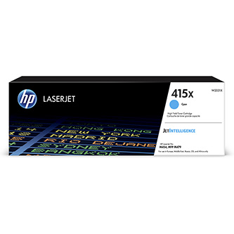 Obrazek HP W2031X originální tonerová kazeta, barva náplně azurová, výtěžnost cartridge 6000 stran