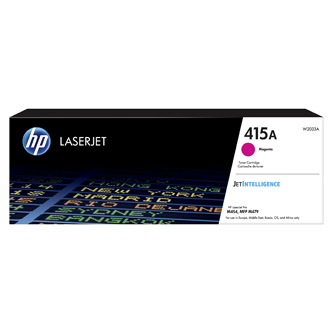 Obrazek HP W2033A originální tonerová kazeta, barva náplně purpurová, výtěžnost cartridge 2100 stran