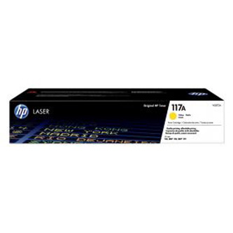 Obrazek HP 117A W2072A originální tonerová kazeta, barva náplně žlutá, výtěžnost cartridge 700 stran